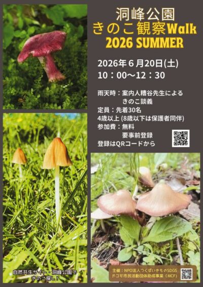 きのこ観察会のサムネイル